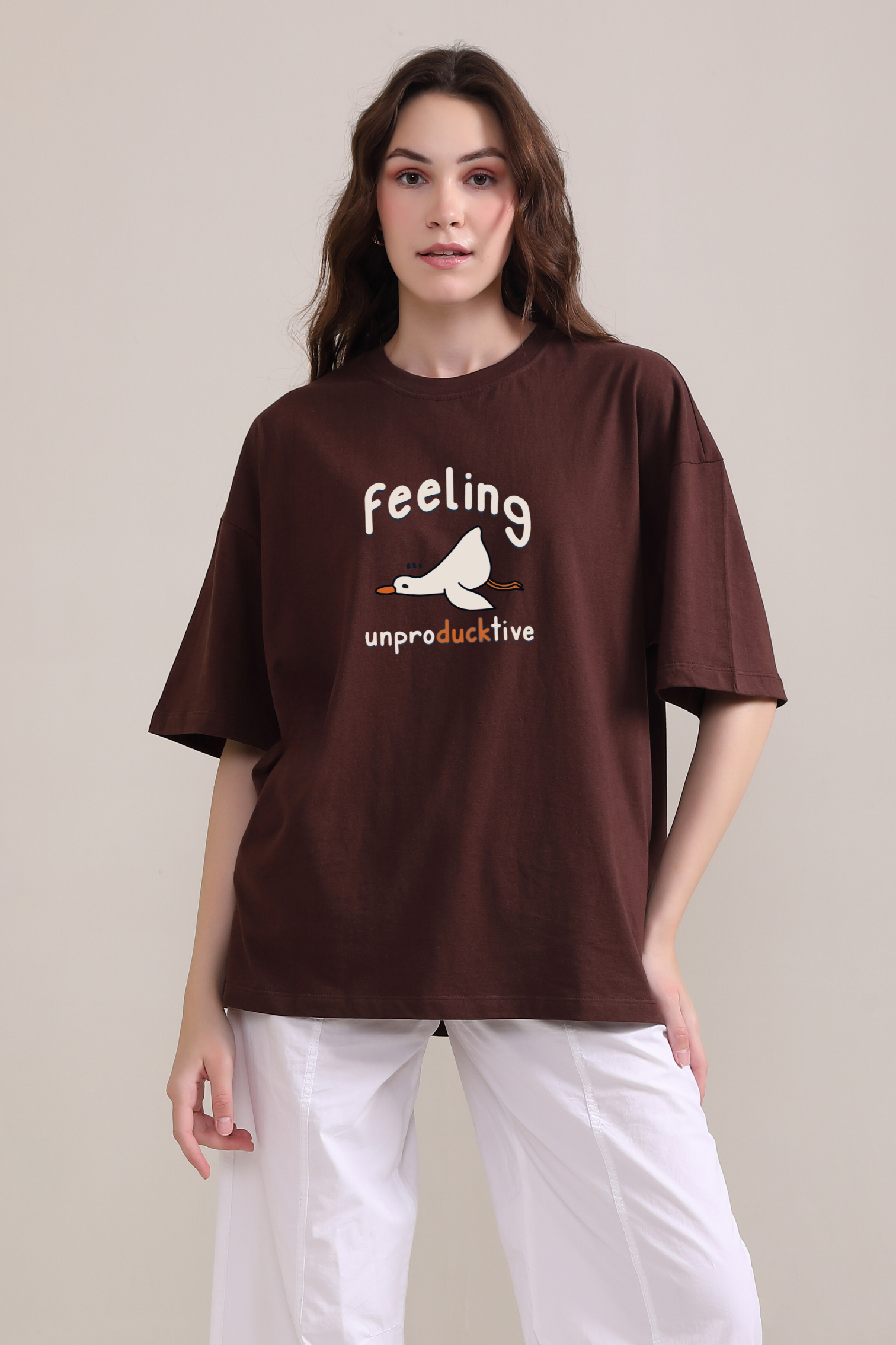 Feeling Unproductive- Oversized T-Shirt