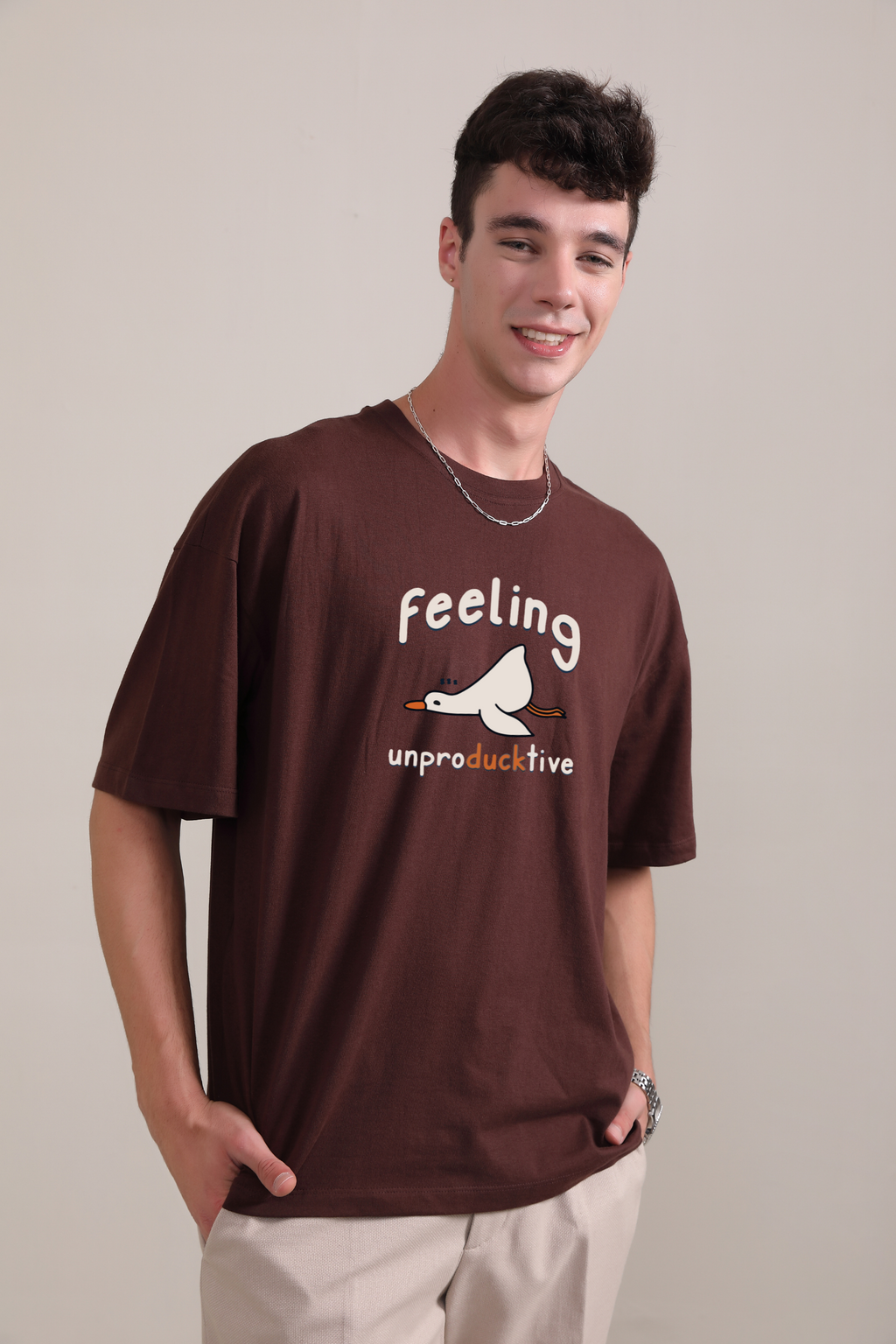 Feeling Unproductive- Oversized T-Shirt