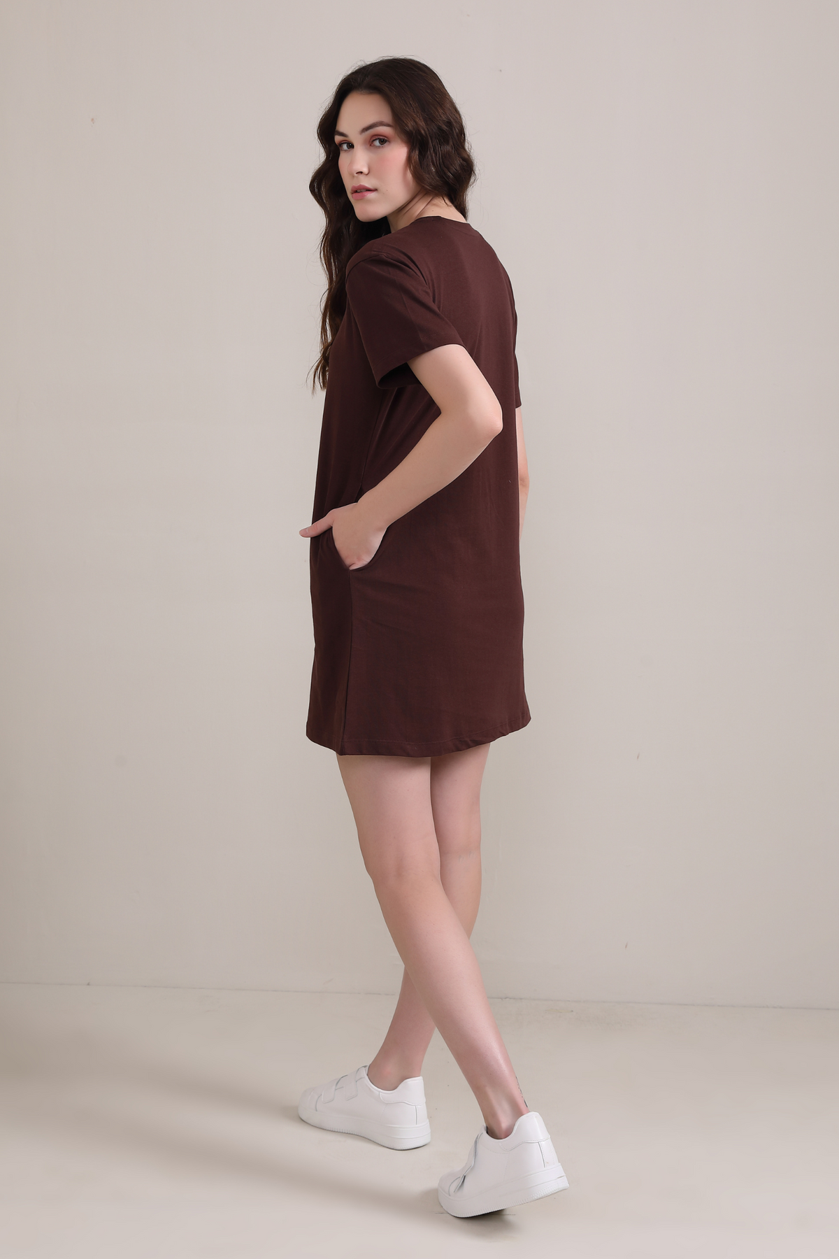 California :Oversized T-shirt Dress