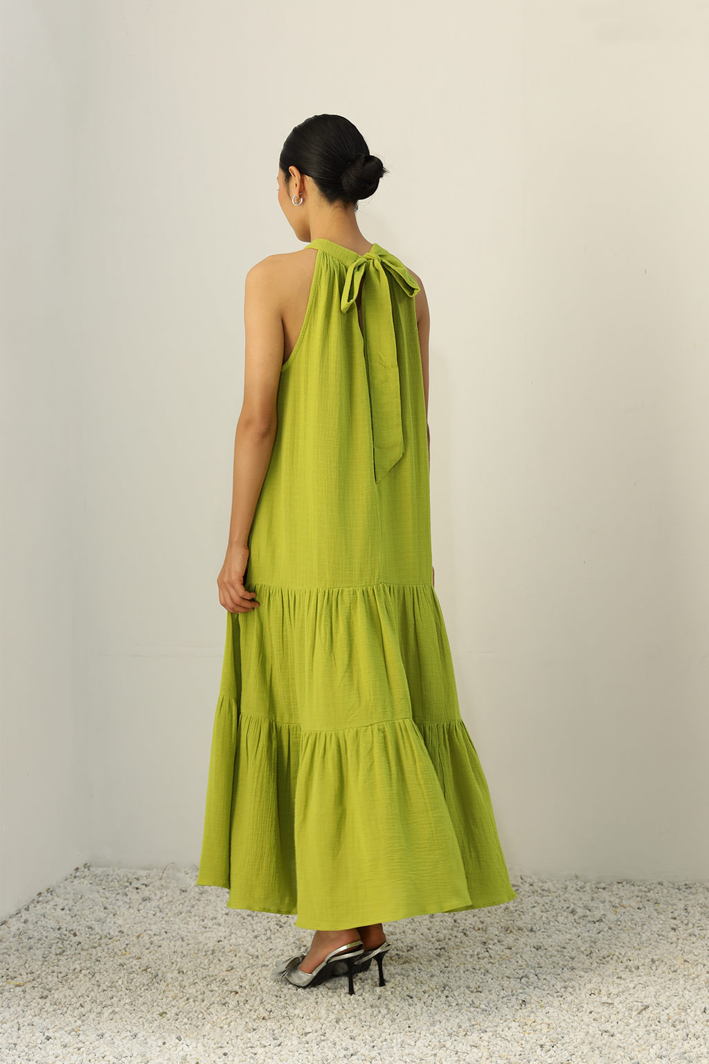 Everett Pocket Dress : Green
