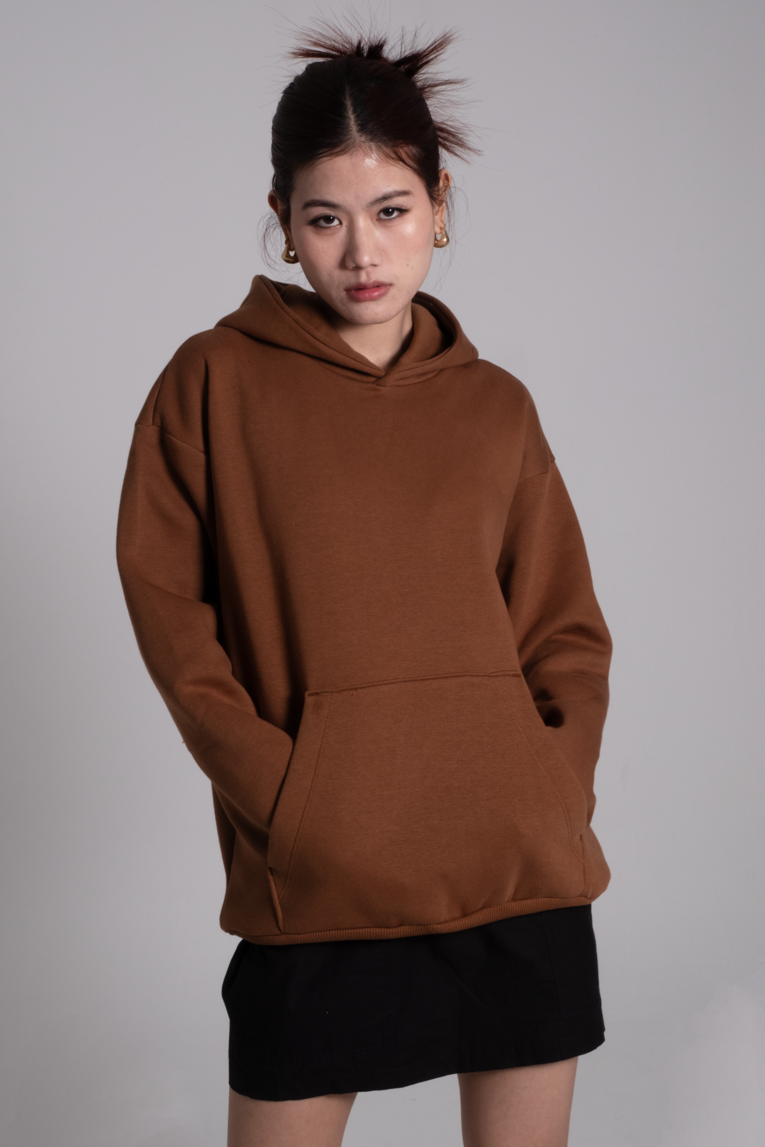 Oversized Hoodie - Caramel