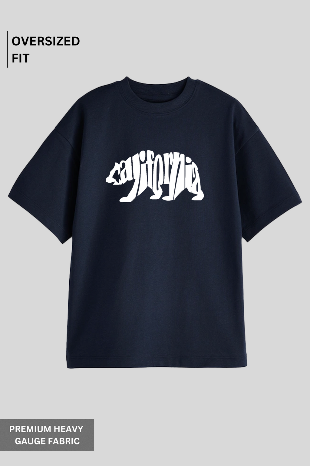 California Bear - Oversized T-Shirt