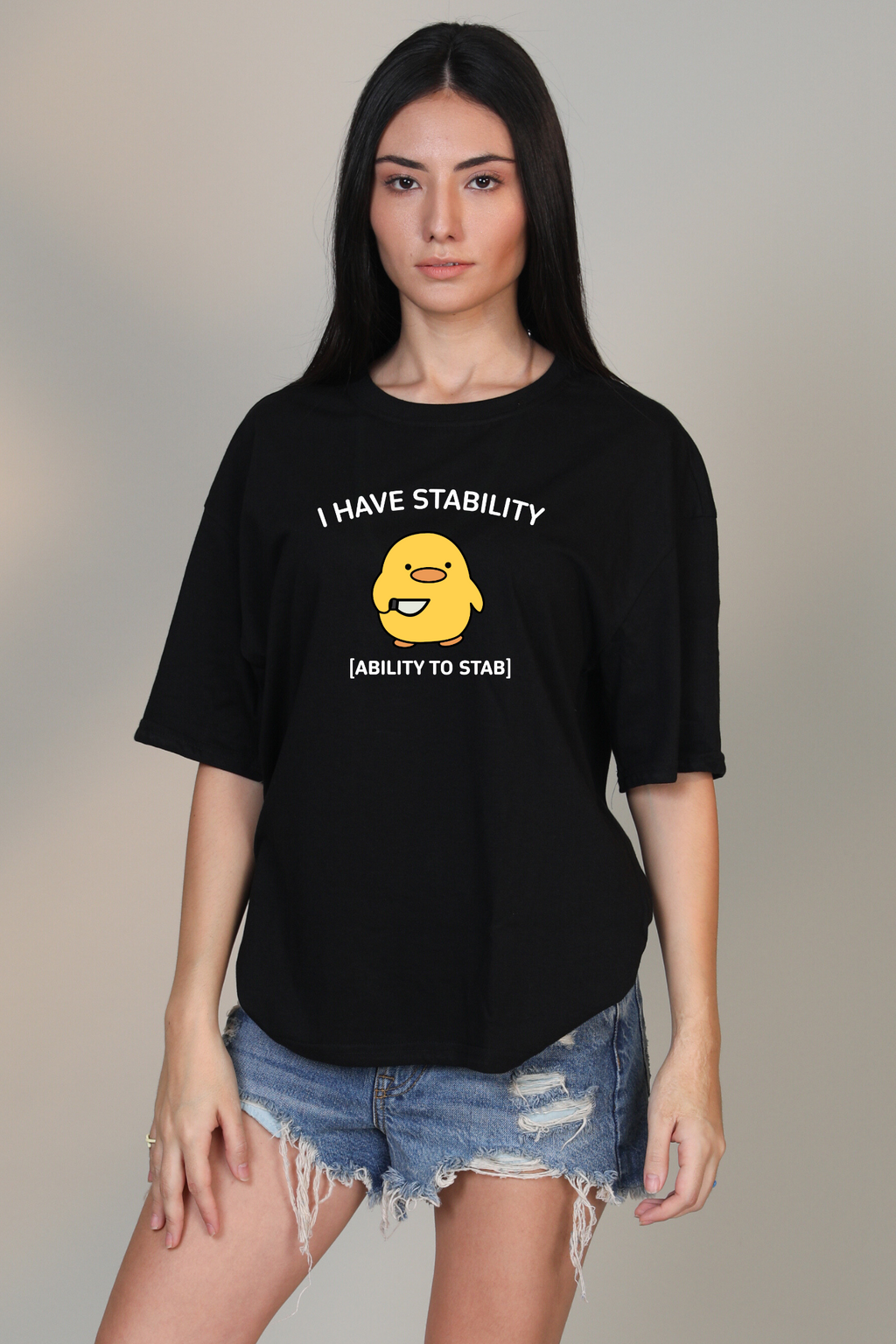 I HAVE STABILITY - Oversized T-Shirt