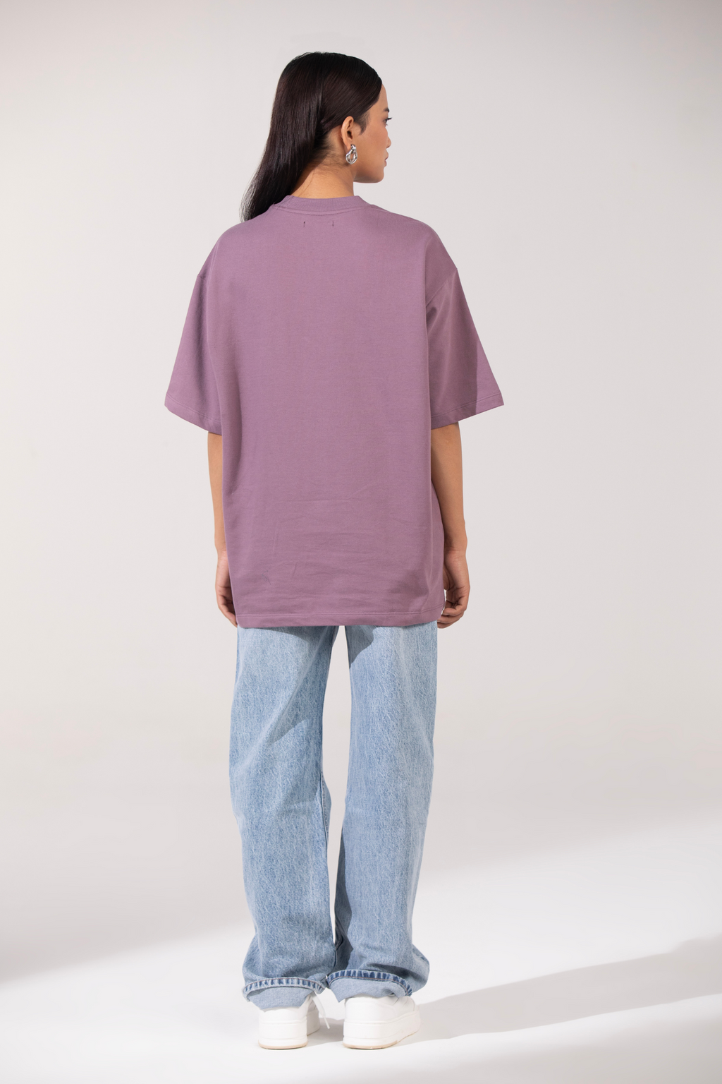 Dusty Rose- Oversized T-Shirt