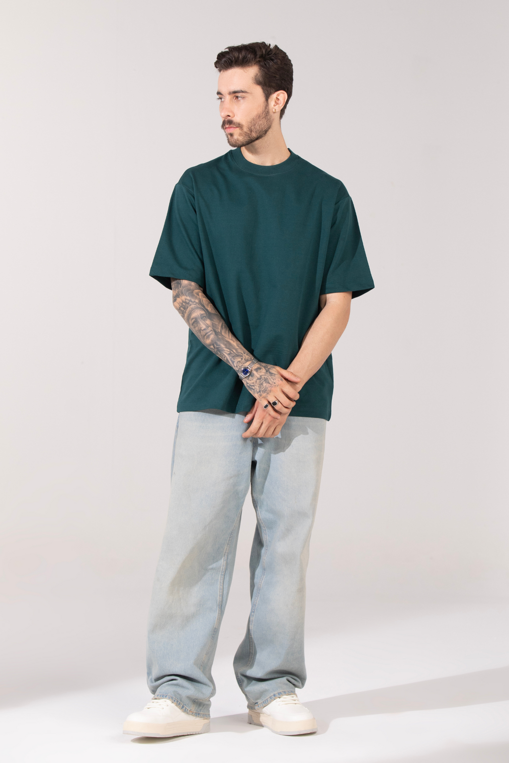 Deep Moss- Oversized T-Shirt