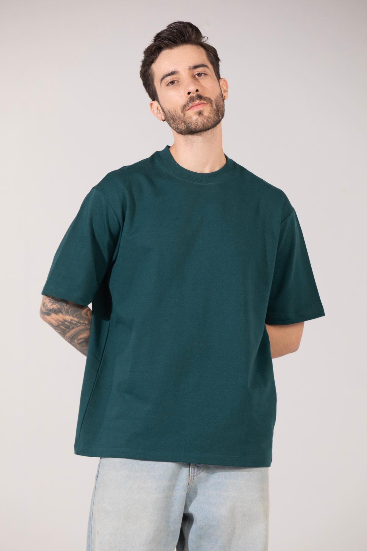 Deep Moss- Oversized T-Shirt