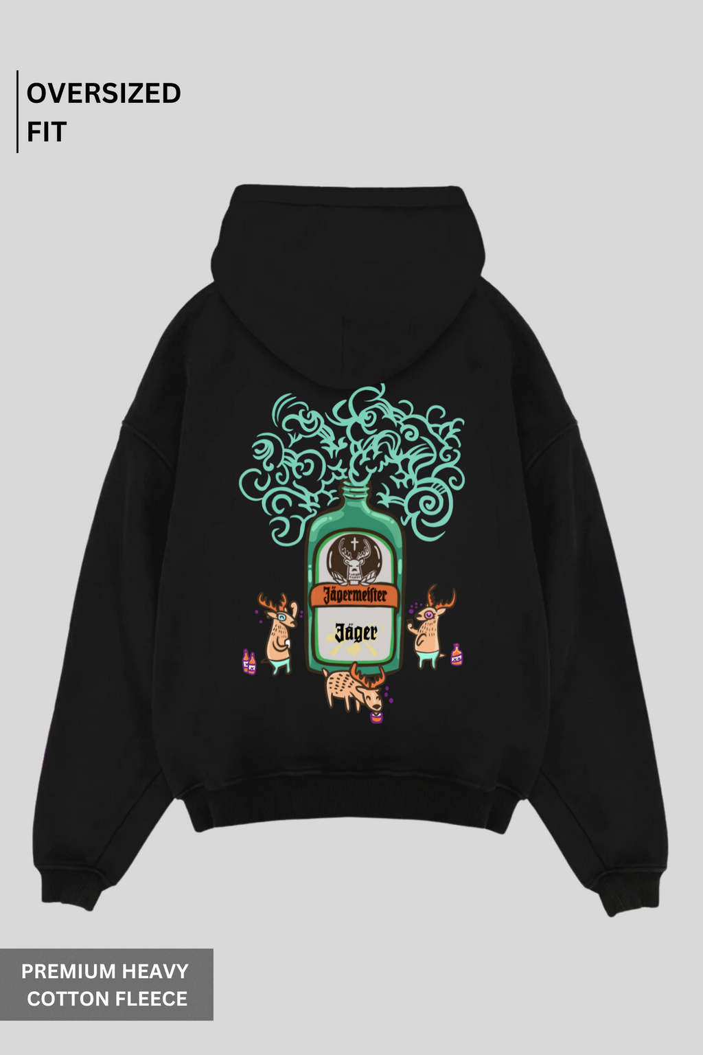 Jagerbombs - Oversized Hoodie
