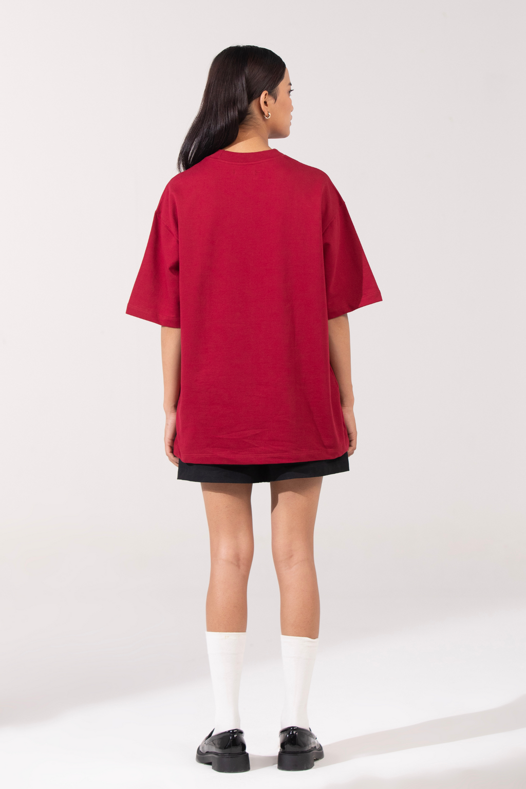 Crimson- Oversized T-Shirt