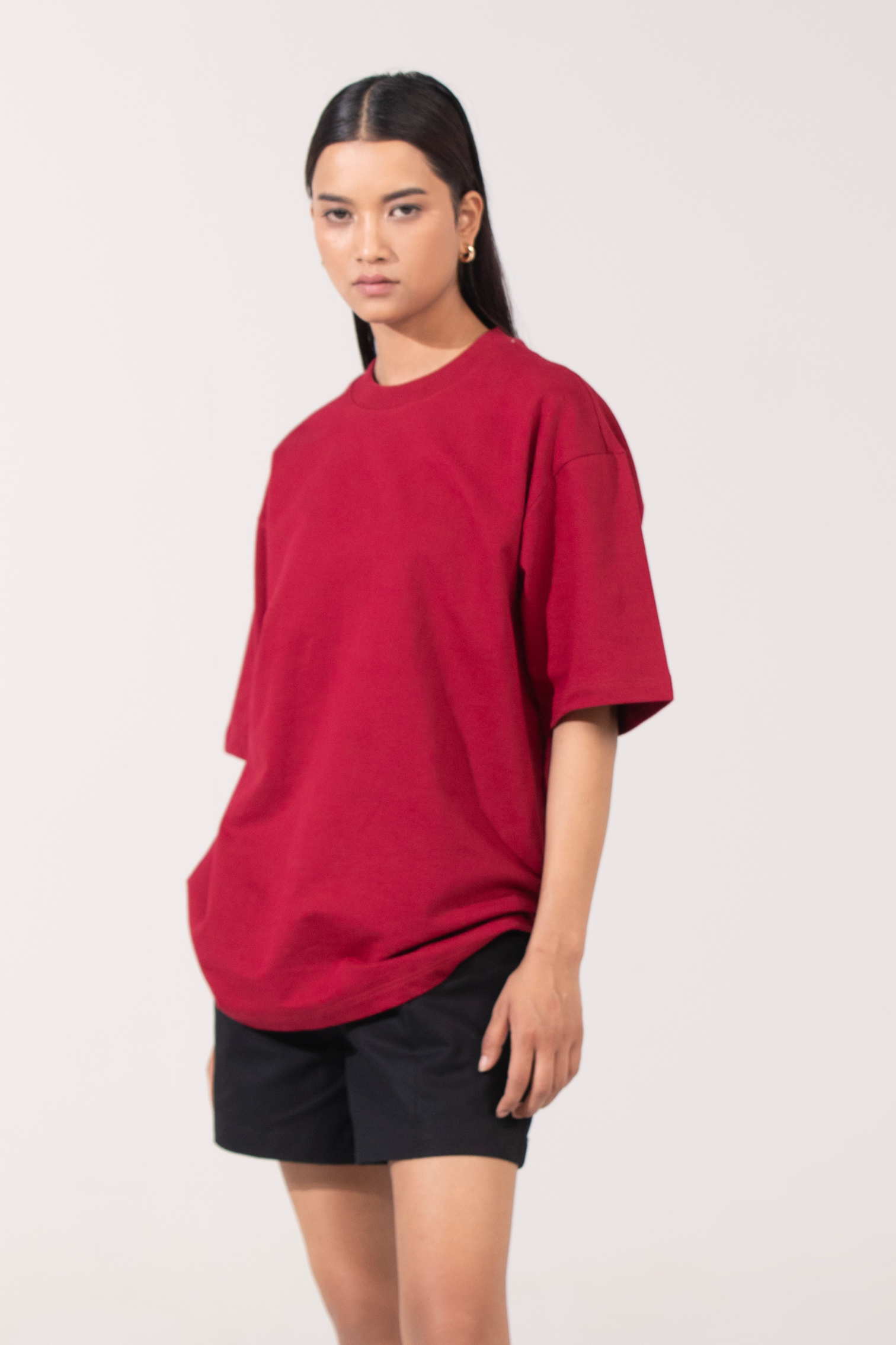 Crimson- Oversized T-Shirt