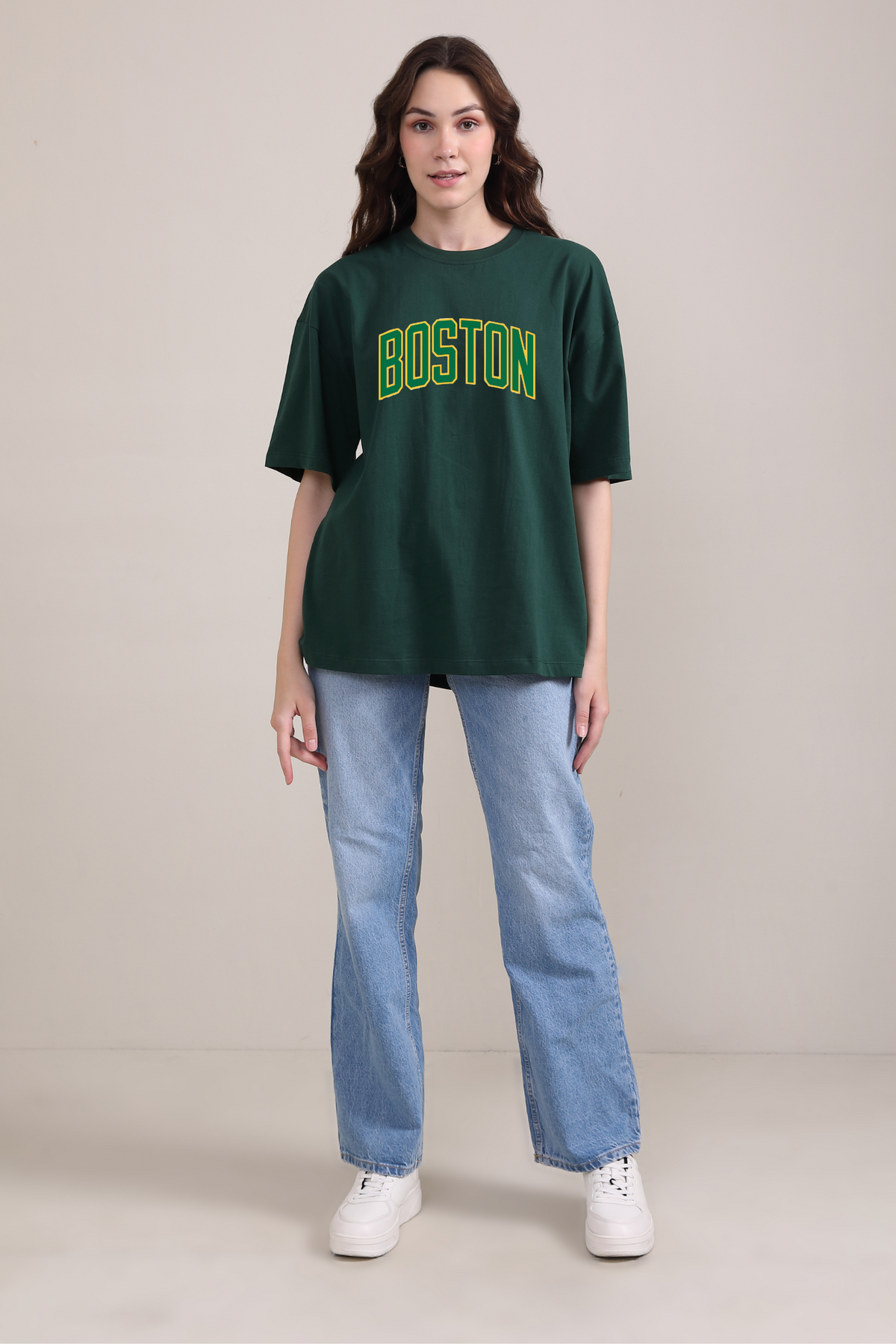 BOSTON- Oversized T-Shirt