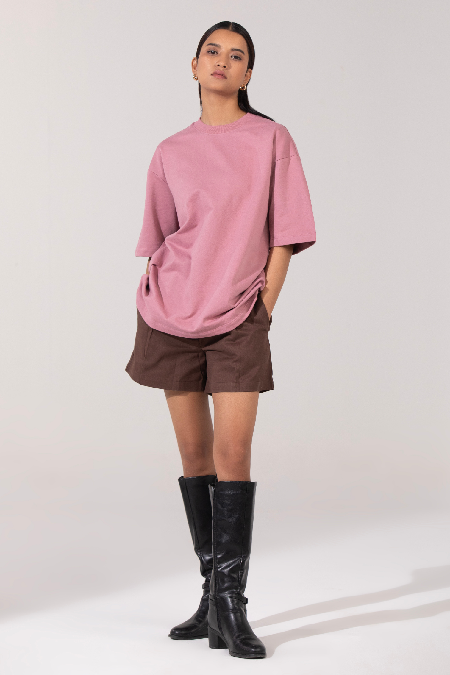 Bloom Pink- Oversized T-Shirt