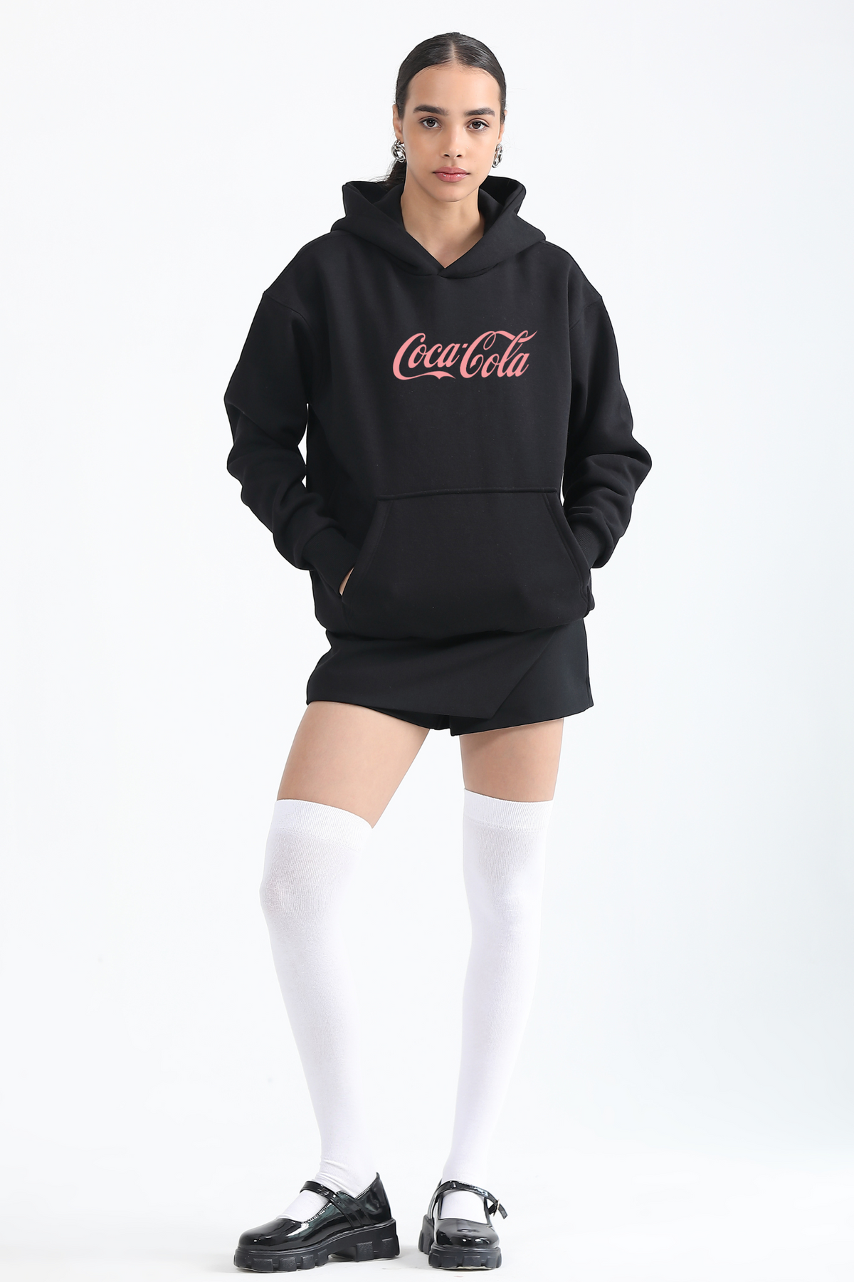 Coca-Cola-Oversized Hoodie