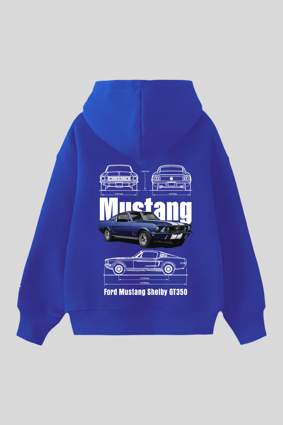 Mustang- Oversized Hoodie
