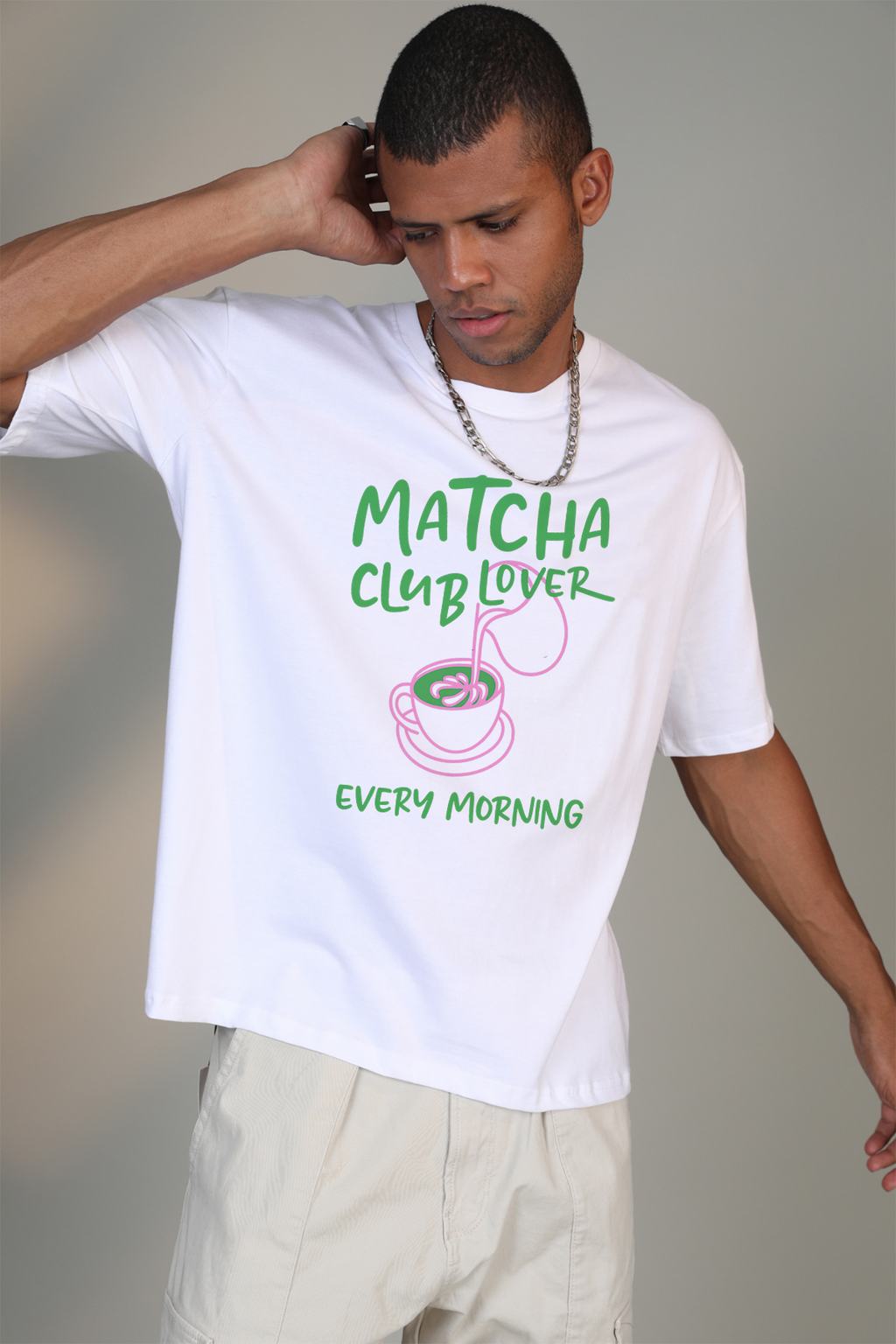 Matcha Club Lover - Oversized T-Shirt