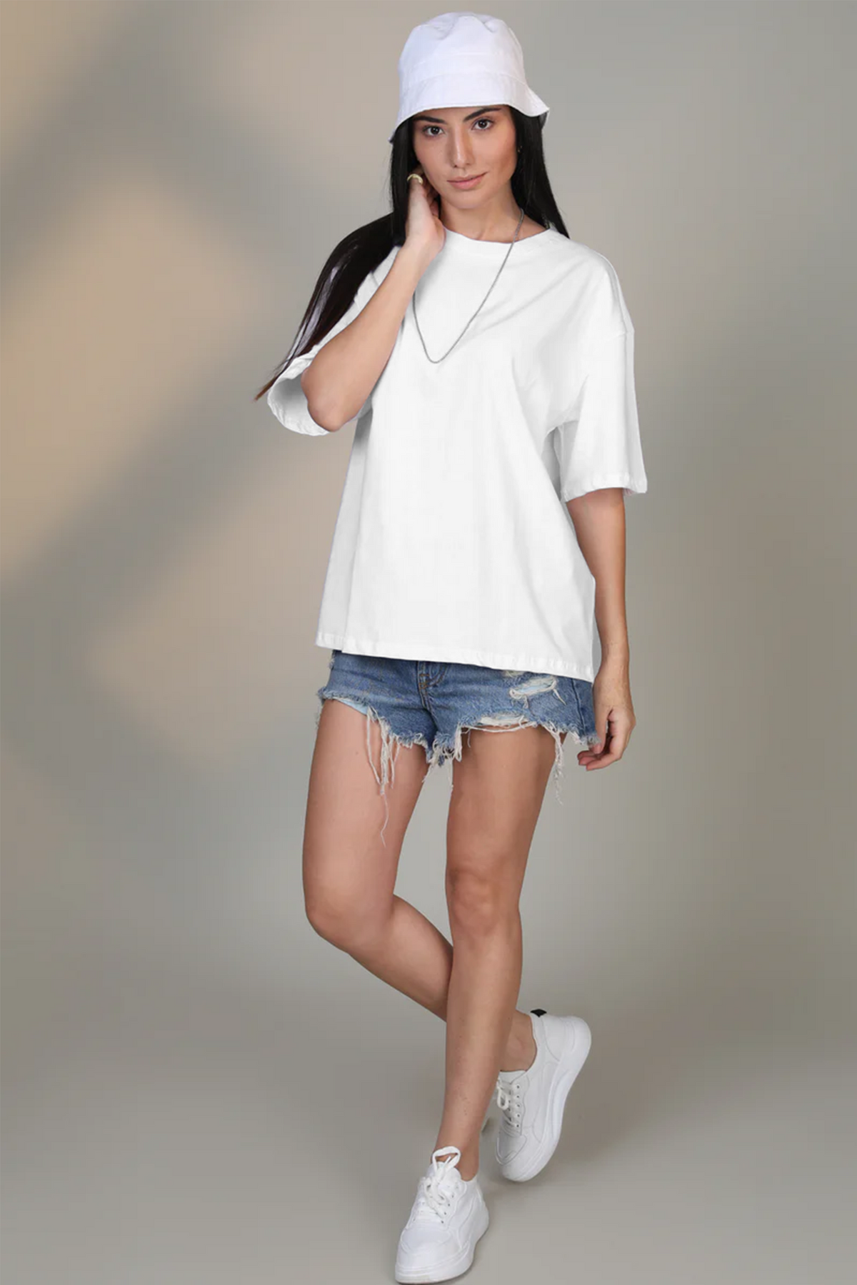 Off White- Oversized T-Shirt
