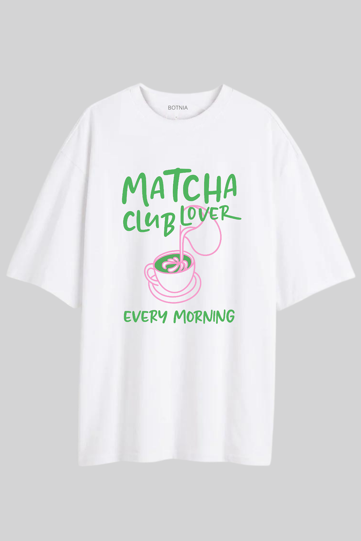 Matcha Club Lover - Oversized T-Shirt