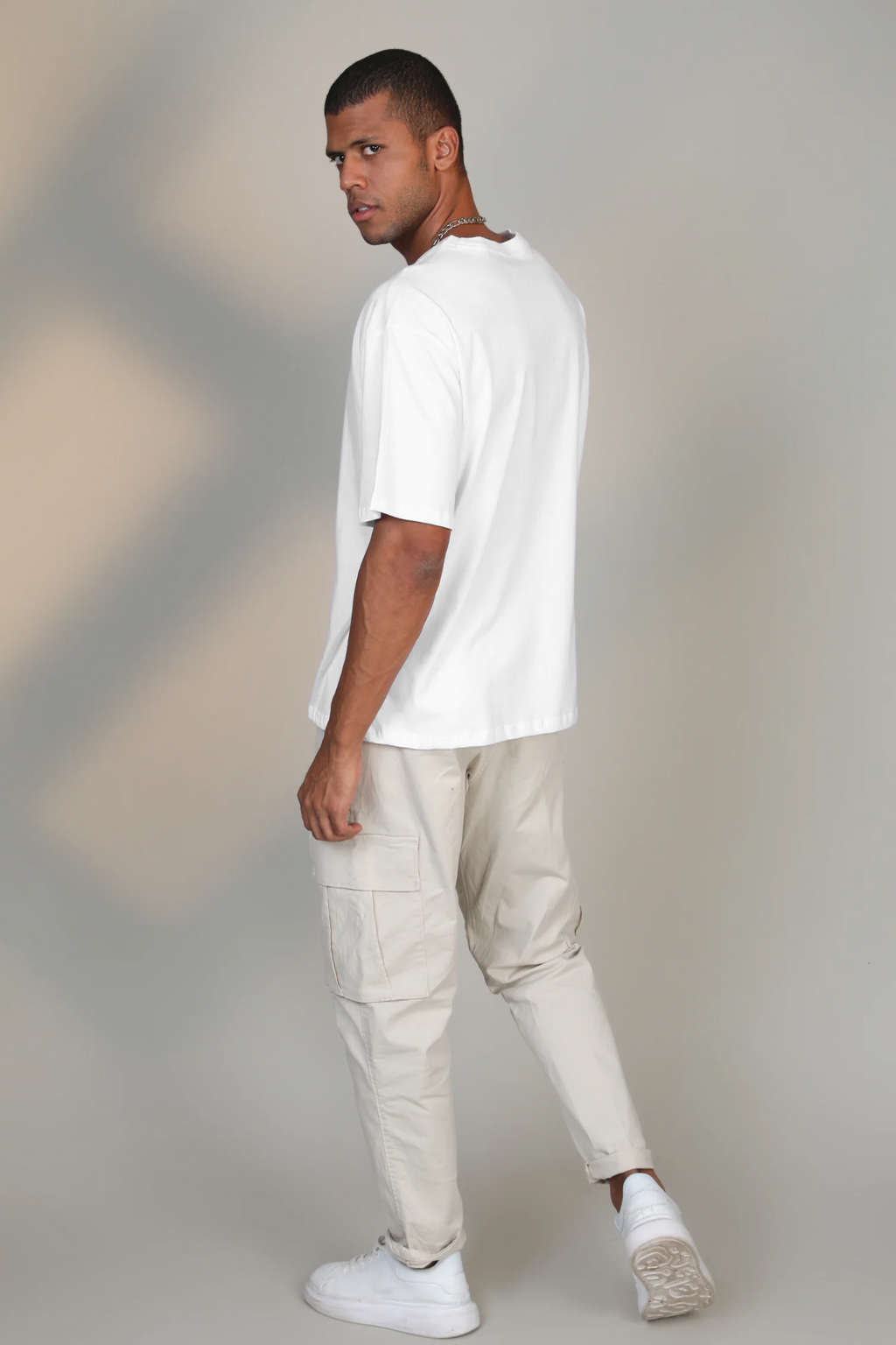 Off White- Oversized T-Shirt