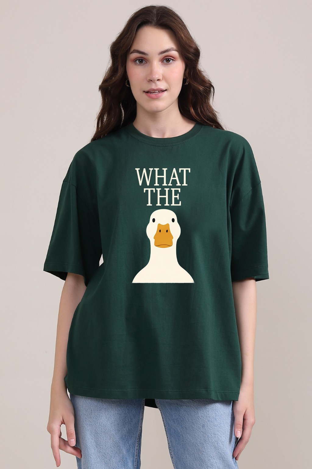 What The Duck- Oversized T-Shirt
