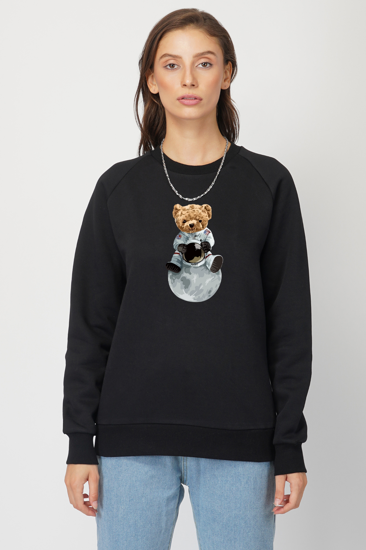 Space Teddy- Sweatshirt