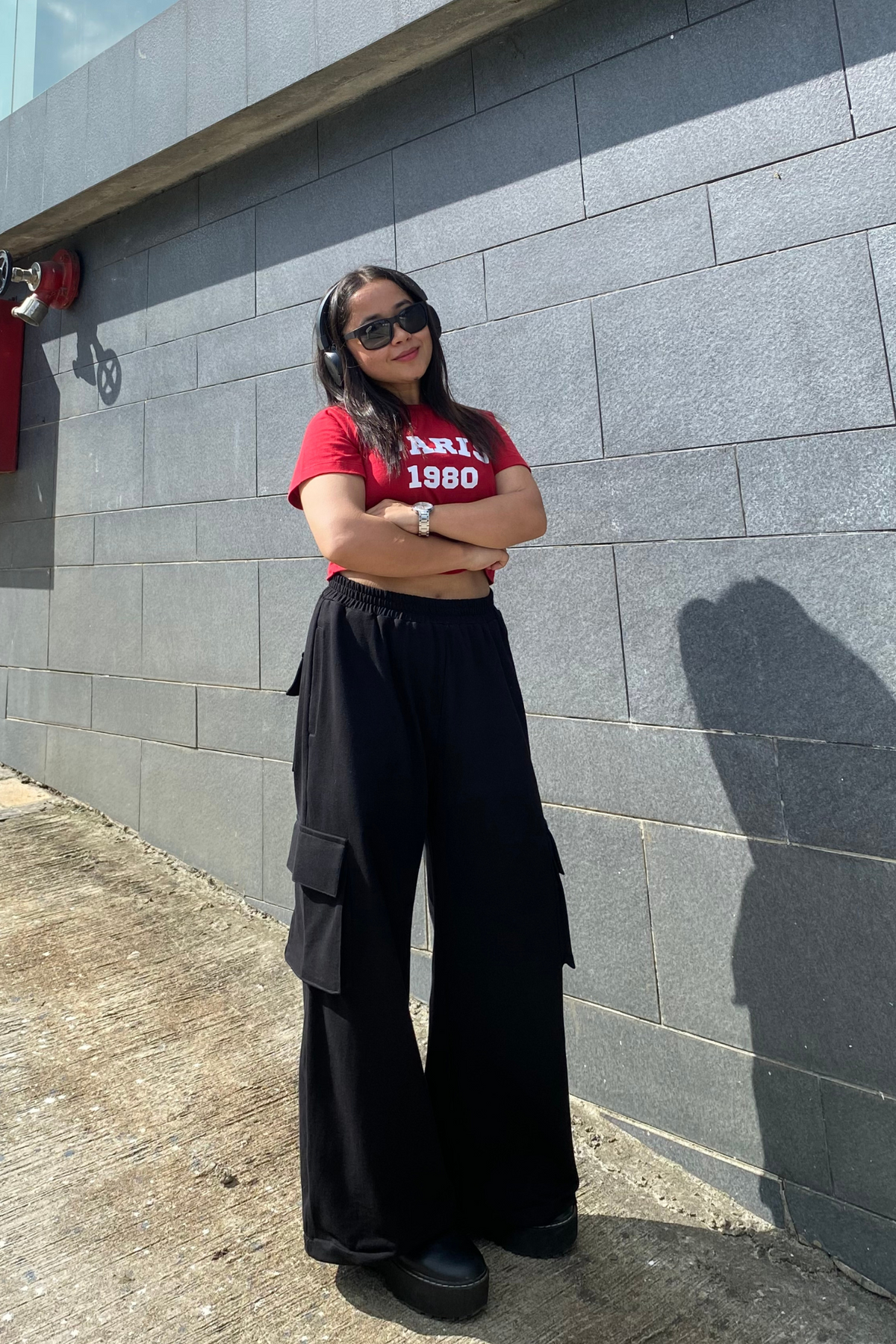 Bold Black- Cargo pants