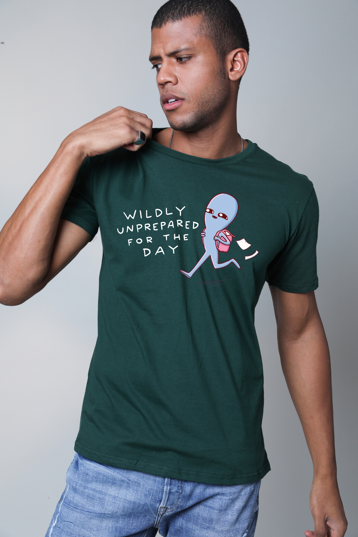 Wildly Unprepared- Half sleeve t-shirt