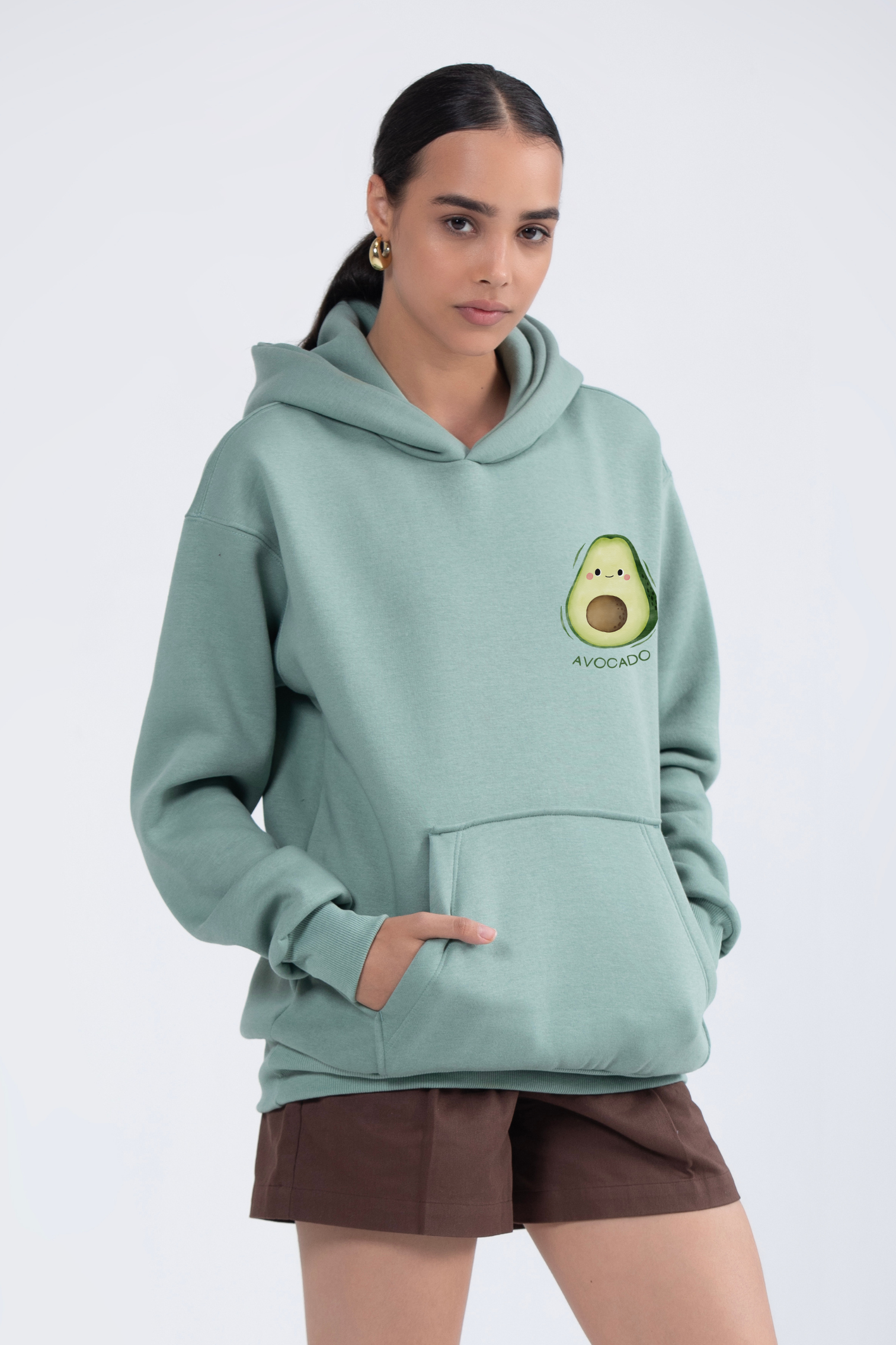 Avocado- Oversized Hoodie