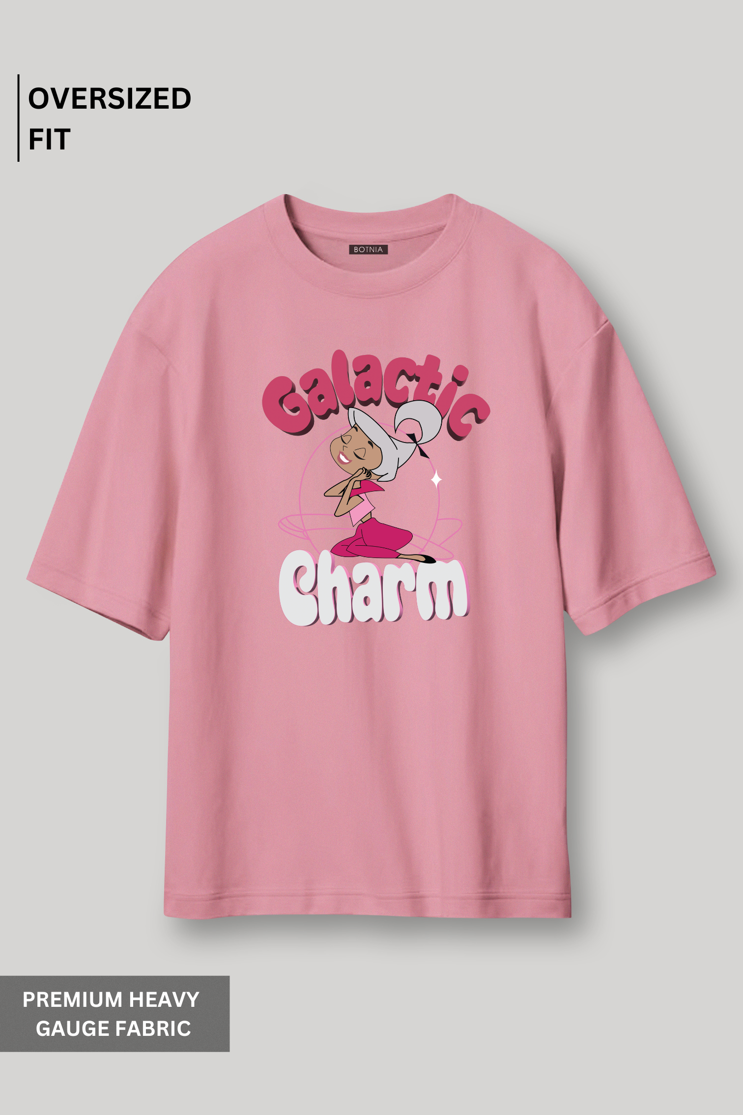 Galactic Charm- Oversized T-Shirt